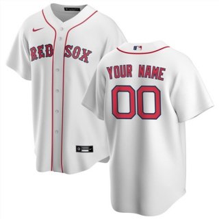 Men's Boston Red Sox Customized Stitched MLB Jersey