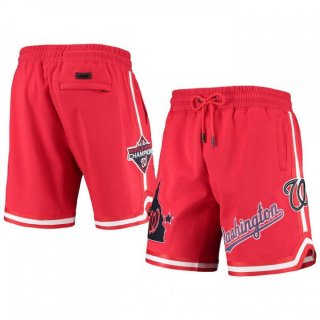 Men's Washington Nationals Red Shorts